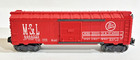 LIONEL POSTWAR VERY NICE CLEAN 6464-525 MINN & ST LOUIS BRIGHT RED BOX CAR LF — photo 1