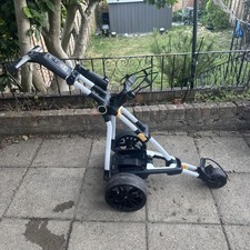 POWAKADDY Compact C2 ELECTRIC GOLF TROLLEY, NO BATTERY, decent working condition