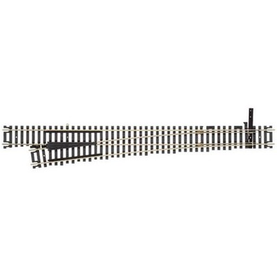 Atlas Code 100 Nickel Silver Mark 4 8 Turnout Left Hand HO Scale Tra (US IMPORT)