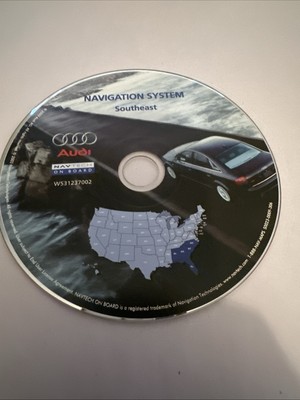 2003 Audi Navtech Navigation Disc For Southeast  OEM AUDI W531237002 AUDI OEM.U1