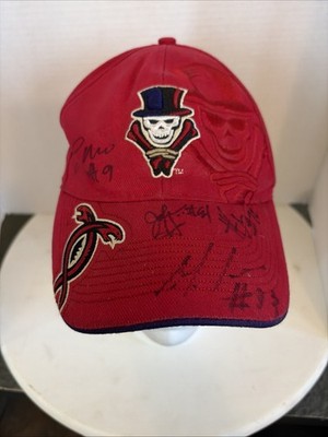 Vintage New Orleans Voodoo AFL Football Team Hat Signed by Multiple Players Rare