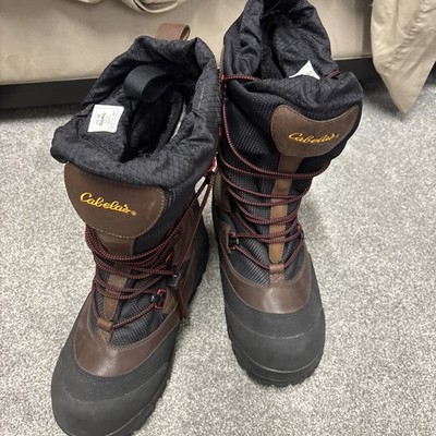 Cabela's Trans-Alaska Men's 12 D Pac Boots Waterproof Insulated LIKE NEW