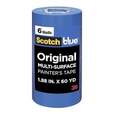 ScotchBlue Original Multi-Surface Painters Tape, 2 Inch Wide 1.88 in. x 60