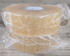 3M 2 Rolls Clear Acrylic Machine Length Tape 3 Inch x 500 Yards Packing 2 Mil