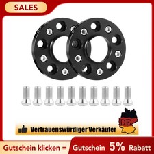 Spurverbreiterung Geeignet für BMW E81 E87 E88 5x120 Ø72,5 2x20mm Alu Schwarz