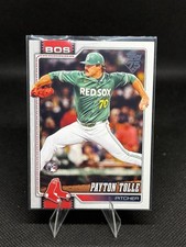Topps 2025 Series One Payton Tolle Rookie #15 Boston Red Sox MLB Baseball Card
