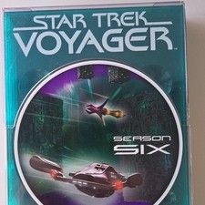 Paramount Star Trek: Voyager Season 6 DVD Box Set TV Series 2004 Tall Case