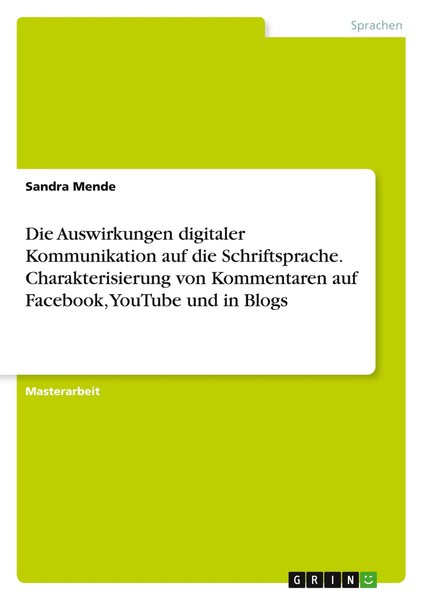 Die Auswirkungen Digitaler Kommunikation Auf Die Schriftsprache....-image
