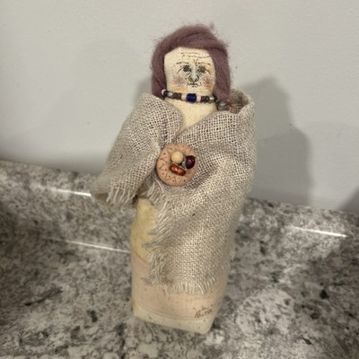 Seltene Jennimarie American Indian Folk Art Puppe Limited Edition 519/1000