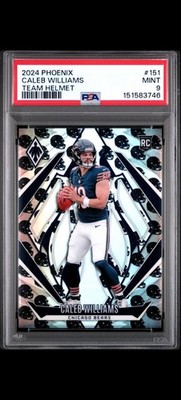 2024 Panini Phoenix - Rookies Caleb Williams #151 Team Helmet /399 (RC) PSA 9