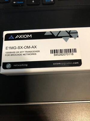 Axiom, Sfp (Mini-Gbic) Transceiver Module (Equivalent to: Cisco Mgbbx1) 100 Axiom, Sfp (Mini-Gbic) Transceiver Module (Equivalent to: Cisco Mgbbx1) 100