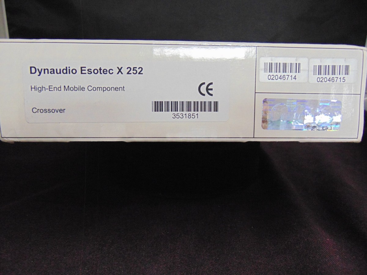 DYNAUDIO X-252 ESOTEC CROSSOVERS for COMPONENT SPEAKERS DYNAUDIO X-252 ESOTEC CROSSOVERS for COMPONENT SPEAKERS