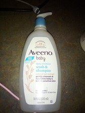 Aveeno Baby Wash and Shampoo - 18 oz., New, Never Been Used