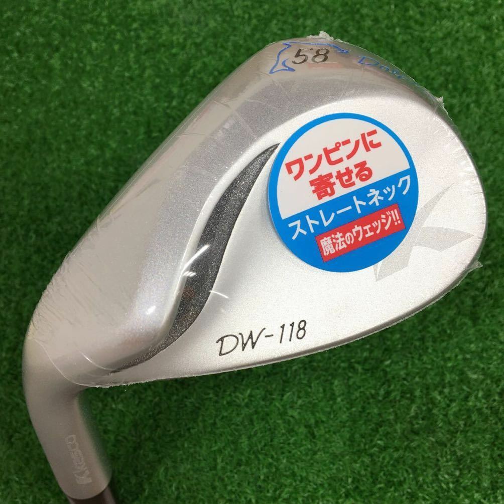 MINT Golf Wedge Left-Handed Kasco Dolphin DW-118 Dynamic