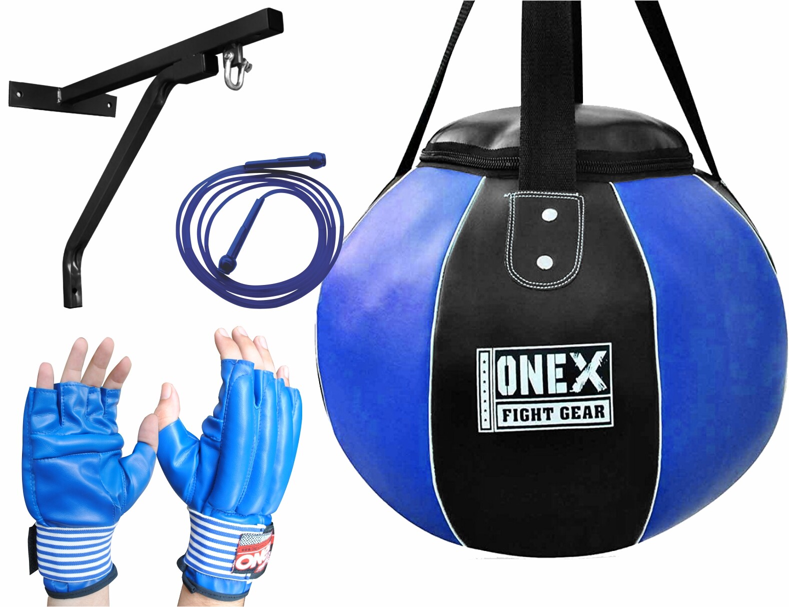 Maize Round Punch Bags Heavy Filled Kick Boxing Punching MMA Training
