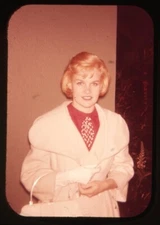 Carroll Baker Candid 1950s Glamour Original Medium Format 120 Film Transparency 