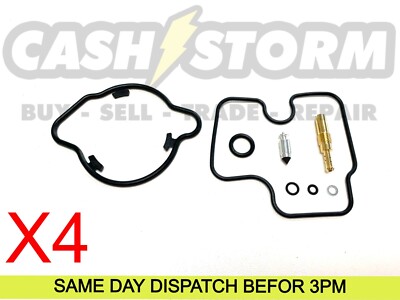 4 x Honda CB 600 F HORNET 1998-2006 Carb Carburettor Repair kit
