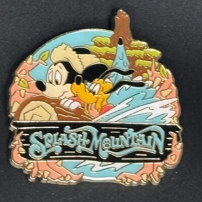 NEW Splash Mountain Pin Tokyo Disney Resort Pin Japan 2024 Mickey Pluto