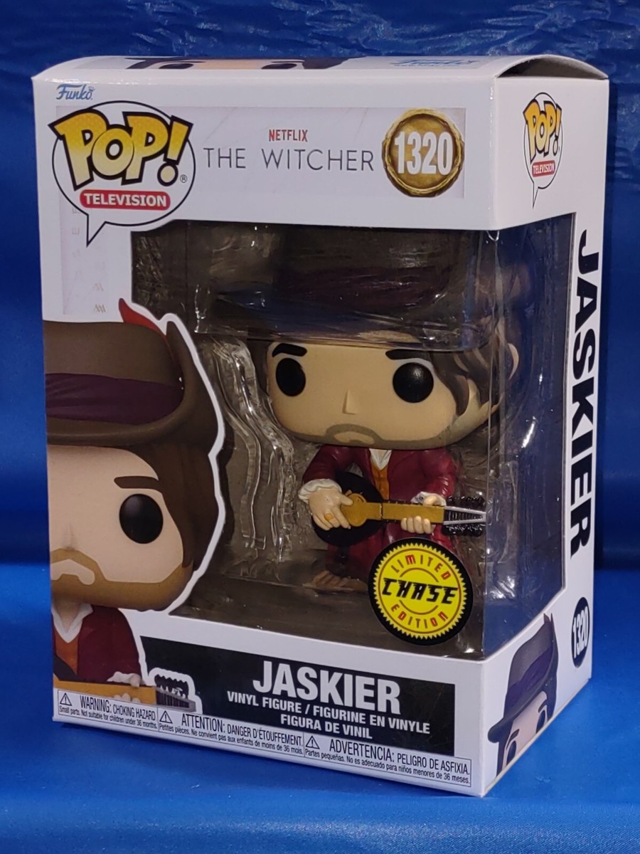THE WITCHER JASKIER CHASE FUNKO POP VINYL FIGURE 1320 NETFLIX NEW