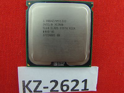 Intel Xeon 5160 SLABS 3GHz/4MB/1333MHz Sockel/Socket 771 Dual Core CPU #KZ-2621