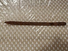 Ancien couteau de cordonnier- coupe cuir en acier