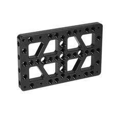 CAMVATE 120 76mm Cheese Plate Power Spliter Mount with1/4" 3/8" Thread Holes