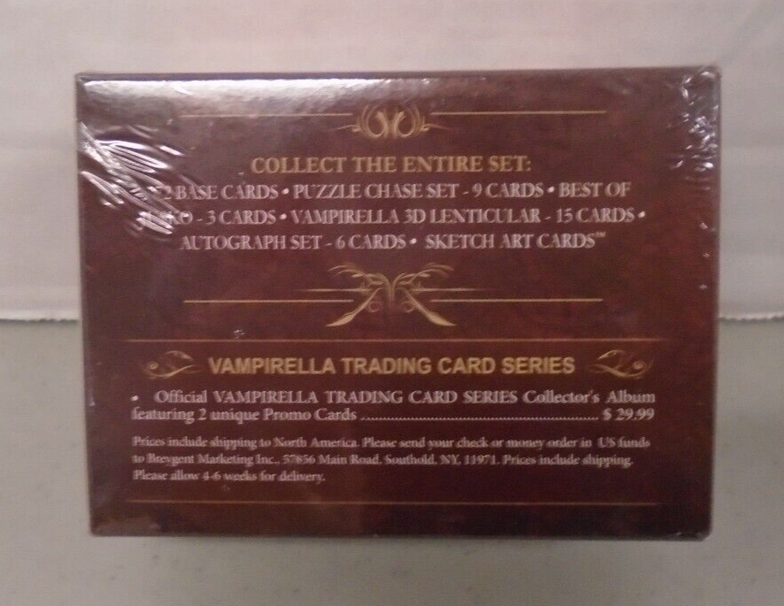 1994 バンピレラ VAMPIRELLAトレーディングカード5種6枚(35) BREYGENT MARKETING VAMPIRELLA TRADING CARD COLLECTOR BOX SET NEW