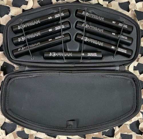 Kit Freak 8 inserts Alu + étui souple