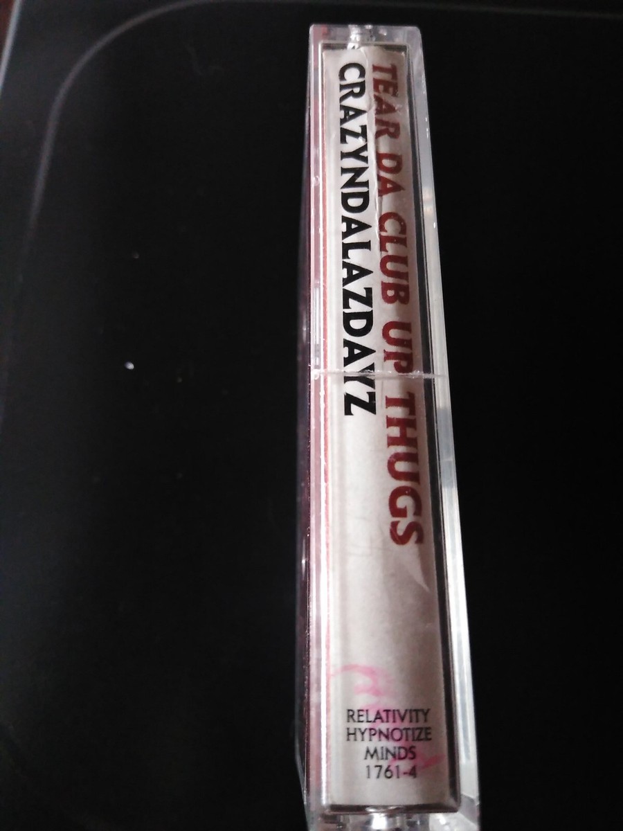 Tear Da Club Up Thugs CrazyNDaLazDayz Cassette *Edited