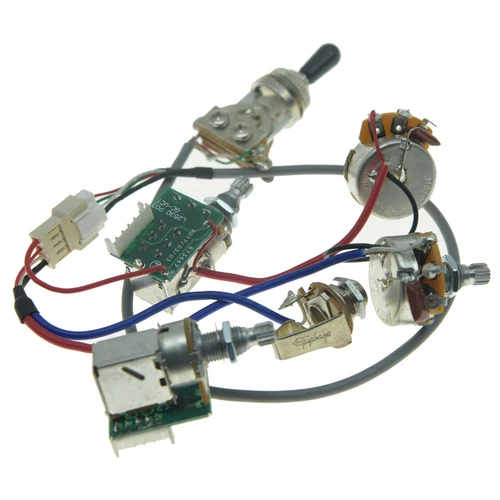LP Guitar Pickups Pro Wiring Harness Push Pull Pot for Epiphone Les Paul