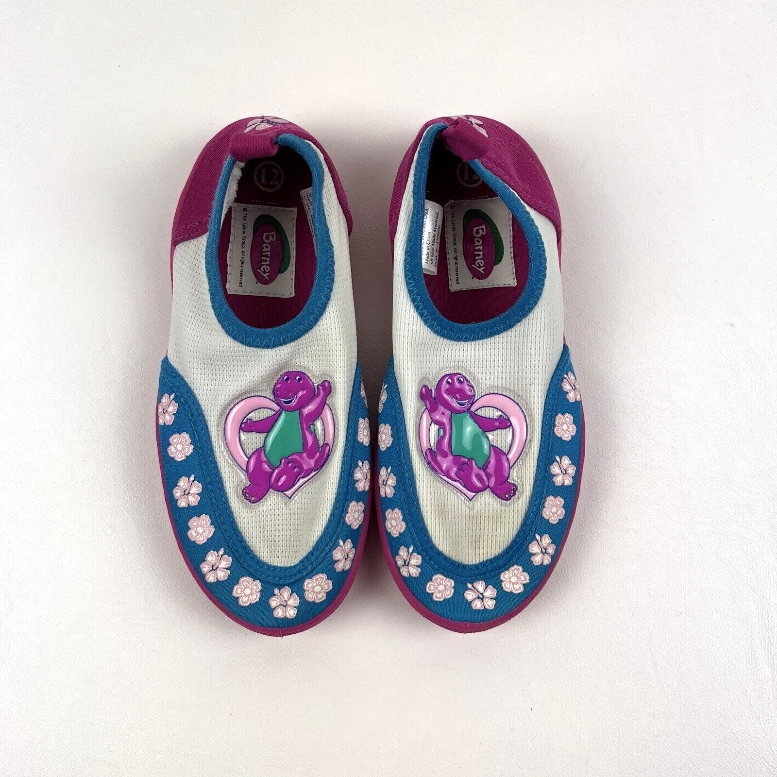 BARNEY VTG 90s Kids Water Shoe Buster Brown & Co.… - image 1