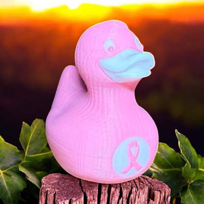 Breast Cancer Awareness Duck - Spread Hope & Support
