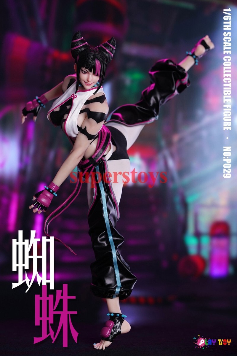 Presale PLAY TOY P029 1/6 Female Fighter Spider Juri Collectible