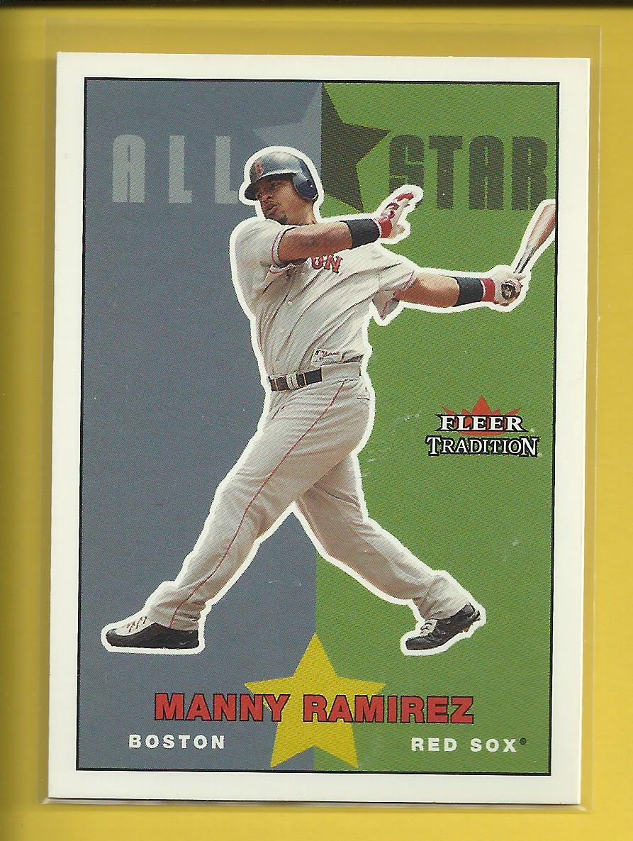 Manny Ramirez 2003 Fleer Tradition Update All Star Card U210