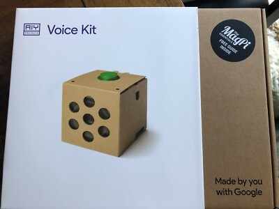 Google AIY Projects Voice Kit DIY artificial intelligence maker project