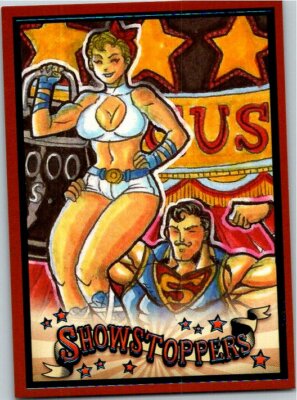 2019 Cryptozoic DC Bombshells Series III 3 Showstoppers Card #SH8 Superman 