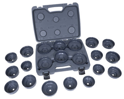 Lisle 61460 H.D. End Cap Wrench Set, 21 pc