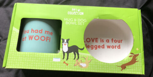 NEW Pet collection Mug & Dog Bowl Set Perfect Gift For You And Your Dog In VGC - Photo 1/5