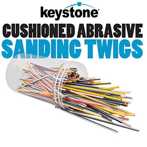 Keystone Cushioned Abrasive Sanding Twigs With Storage Jar Ideal For - View #10