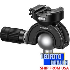 Leofoto MH-50X Ballhead w/ Handlebar Rosette and 3/8''-Arca Picatinny Compatible