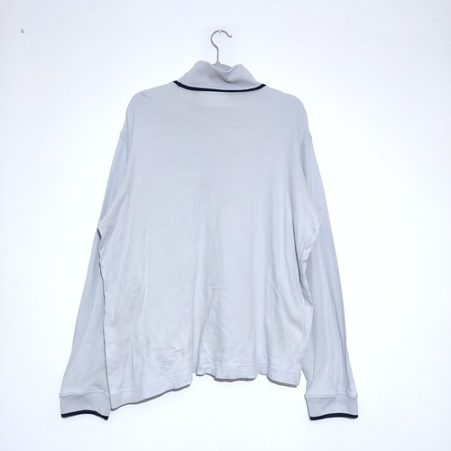 Vintage Puma Sweatshirt Turtleneck Pullover Sweater Light Blue Size L Sportswear - Picture 3 of 11