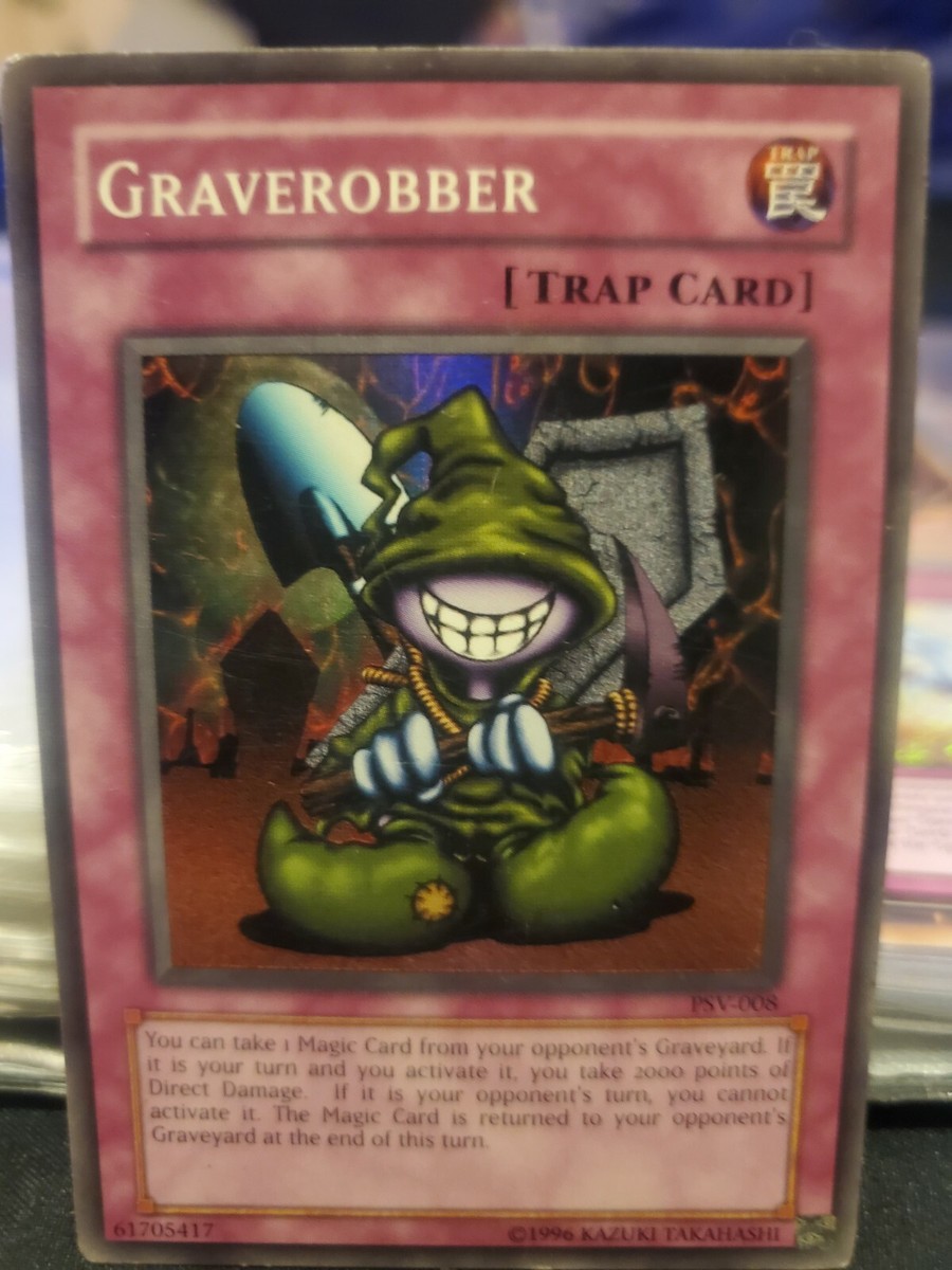yugioh card graverobber Yu-Gi-Oh! Graverobber's Retribution LON-083 – you take 2000 points of Direct Damage Graverobber - Pharaoh's Servant (25th