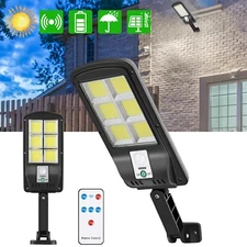 Solar Motion Sensor LED Light - 990000LM Waterproof Garden Street Wall Lamp A+++