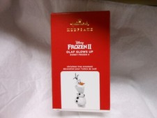 Hallmark Keepsake "Olaf Glows Up - Frozen II" 2020 Light Ornament NEW OTHER