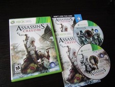 Microsoft Xbox 360: Assassin's Creed III complete in case & tested