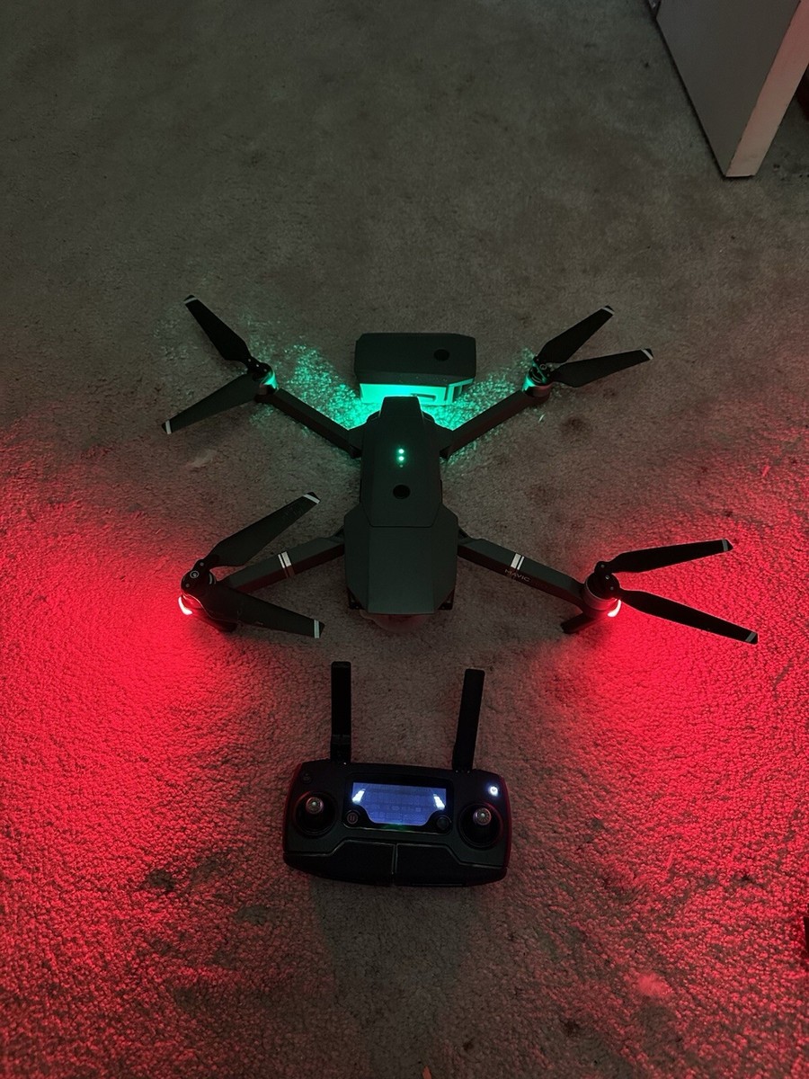 DJI Mavic Pro Drone With Box And Remote 2 Extra Batteries | eBay