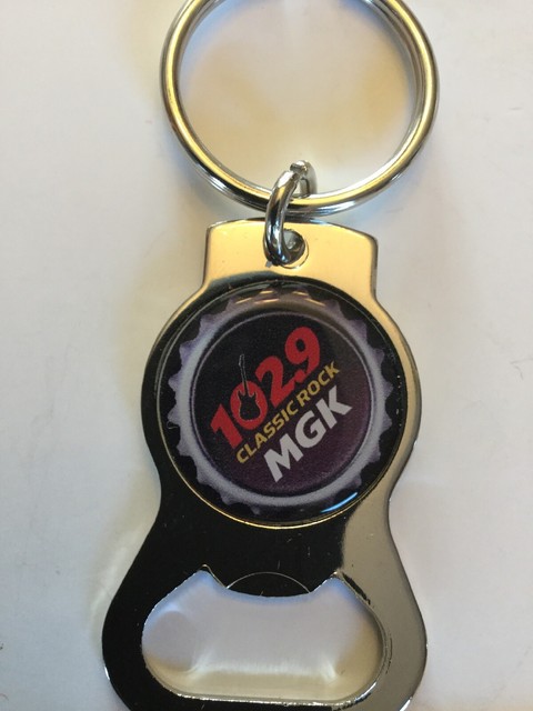 Philadelphia Radio Station 102.9 MGK Classic Rock Music Keychain Philly