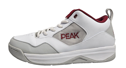 Peak Sport Men’s Basketball Shoes White Red Size 8