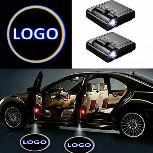 Proyector de Bienvenida Puerta LED Inalámbrico para Coche Logotipo Sombra Fantasma Señal de Luz Láser | eBay