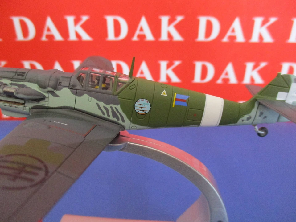 Die cast 1/72 Modellino Aereo Messerschmitt BF 109G-6 150 Gruppo Gigi 3 Osei - Immagine 4 di 4